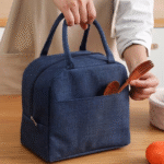 Thermal Lunch Box Cold And Heat Insulation Lunch Bag (random color) - Image 4