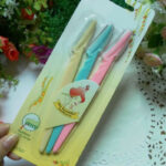 Set Of 5 Packs Each Containing 3 Portable Tinkle Eyebrow Trimmer Hair Remover Razors - Image 3