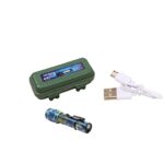 Torch Metal Body Mini Flashlight Rechargeable with COB Light - Image 3