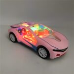 Futuristic Designed Remote-Controlled Toy Car With LED Light Gear Rotation - Image 2