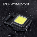 Pack of 2 Portable Multifunctional Super Bright COB Rechargeable Keychain Lights - Image 15