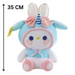 Dino Flower Rabbit Cat Elf Plush Toy Shade Stuff Doll Cute Girl - 35cm - Image 5