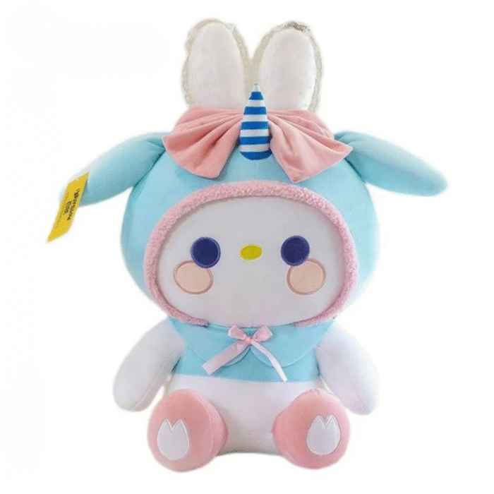 Dino Flower Rabbit Cat Elf Plush Toy Shade Stuff Doll Cute Girl - 35cm - Image 1