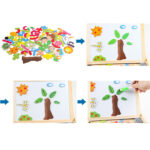 Exquisite Designed Magnetic 3D Wooden Puzzle With Writing And Drawing Board - Image 9