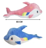 Chroma the Dolphin | Dolphin Doll Aquarium Animal Stuff Plush Toy  Sleeping Pillow - 65CM (Random color) - Image 4