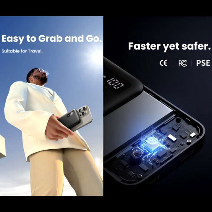 UGREEN PB311 10000mAh 20W Portable Power Bank with Two-Way Fast Charging and Advanced Safety Features - Image 14