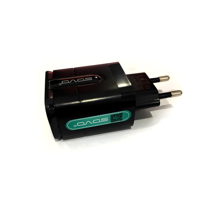 Sovo SE-52 Lexus 2.4 Amp Super Fast Charging Adapter With 2 USB Ports - Image 9