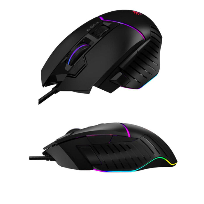 W95 Max Naraka 12000 CPI Ultra Core 3 & 4 Activated Extra Fire RGB Gaming Wired Mouse - Image 8