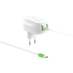 Sovo SG-75 Ready 3.4-Amp 2USB High Quallity Type-C Cable Fast Charger - Image 7