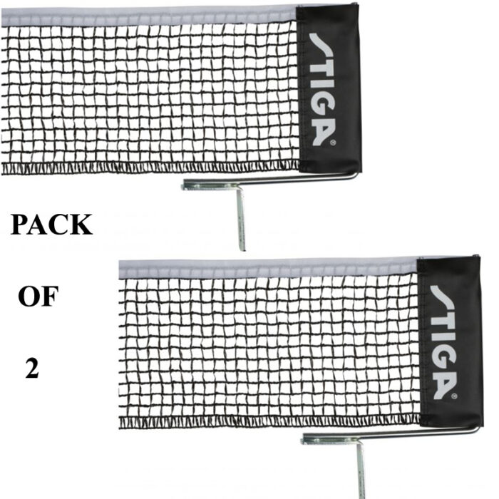 Pack of 2 Adjustable Easy Set-Up Table Tennis Ping-Pong Net Set - Image 2