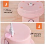 250ML Mini Electric Garlic Food Chopper Ginger Vegetable Crusher Food Blender Processor - Image 8