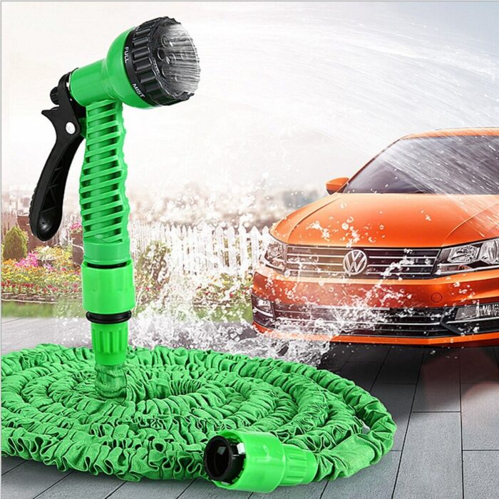 Expandable Garden Hose Pipe Spray Flexible Expanding Stretch Pipe 50FT - Image 2