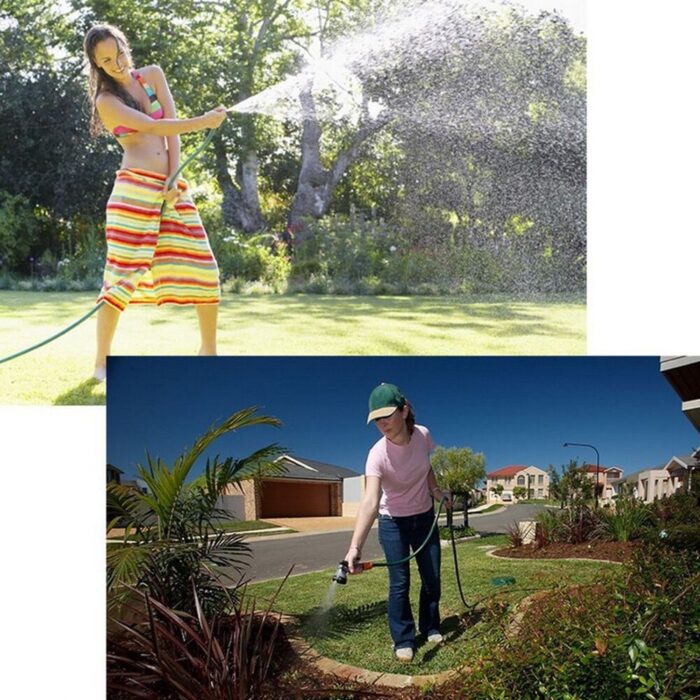 Expandable Garden Hose Pipe Spray Flexible Expanding Stretch Pipe 50FT - Image 5