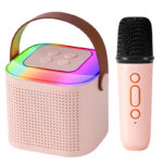 Y1 Mini RGB Lighting USB Rechargeable Wireless Karaoke Speaker With Microphone - Image 18