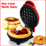 Compact 4-Inch Non-Stick 350-Watt Electric Mini Waffle Maker Machine - Image 22