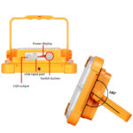 X8 Multifunctional Portable 1000W Solar LED Street Light High-Quality Rechargeable Off-Grid Private Lighting Solution - Image 14