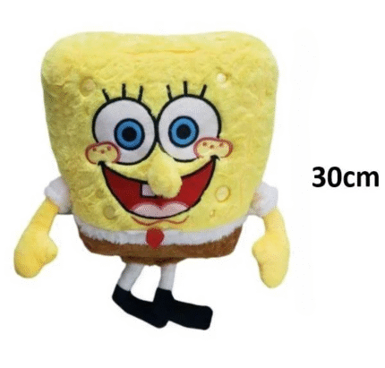 Spongebob Squarepants Soft Toy | Soft Stuffed Sponge Bob Plush Toy Pillow for Kids Boys & Girls - 30 CM